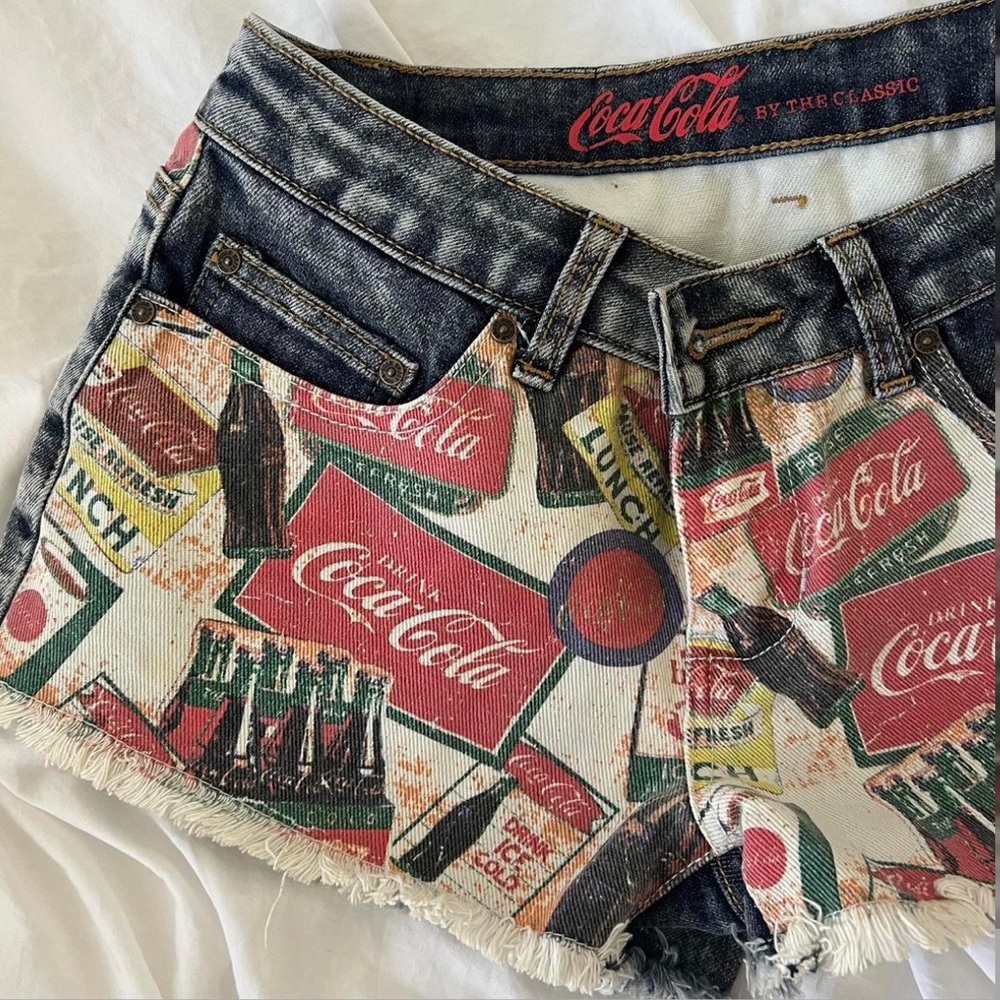 Vintage Coca-Cola Denim Shorts